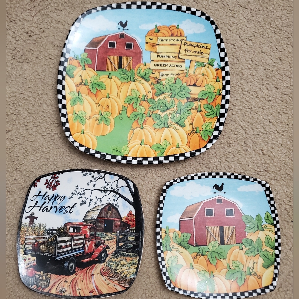 Farmhouse Country Style Plates